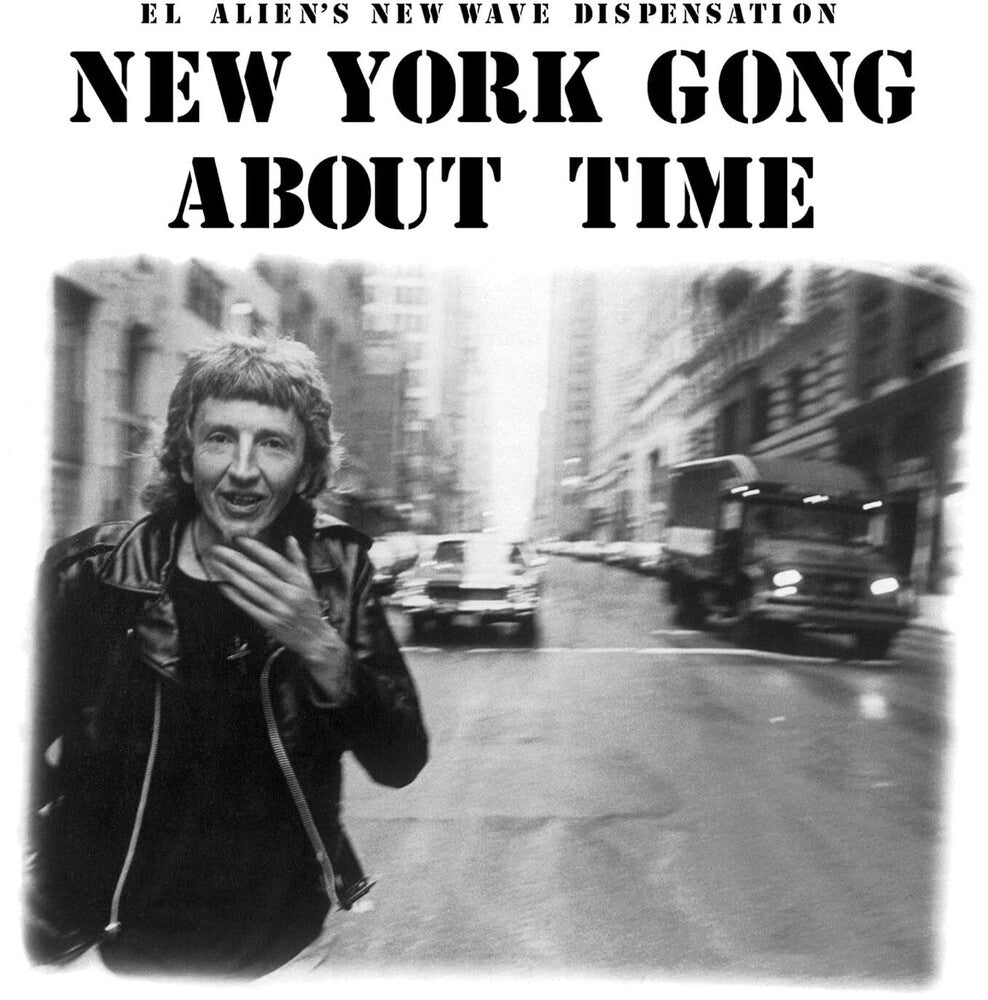 the album cover for New York Gong - About Time (Uk)