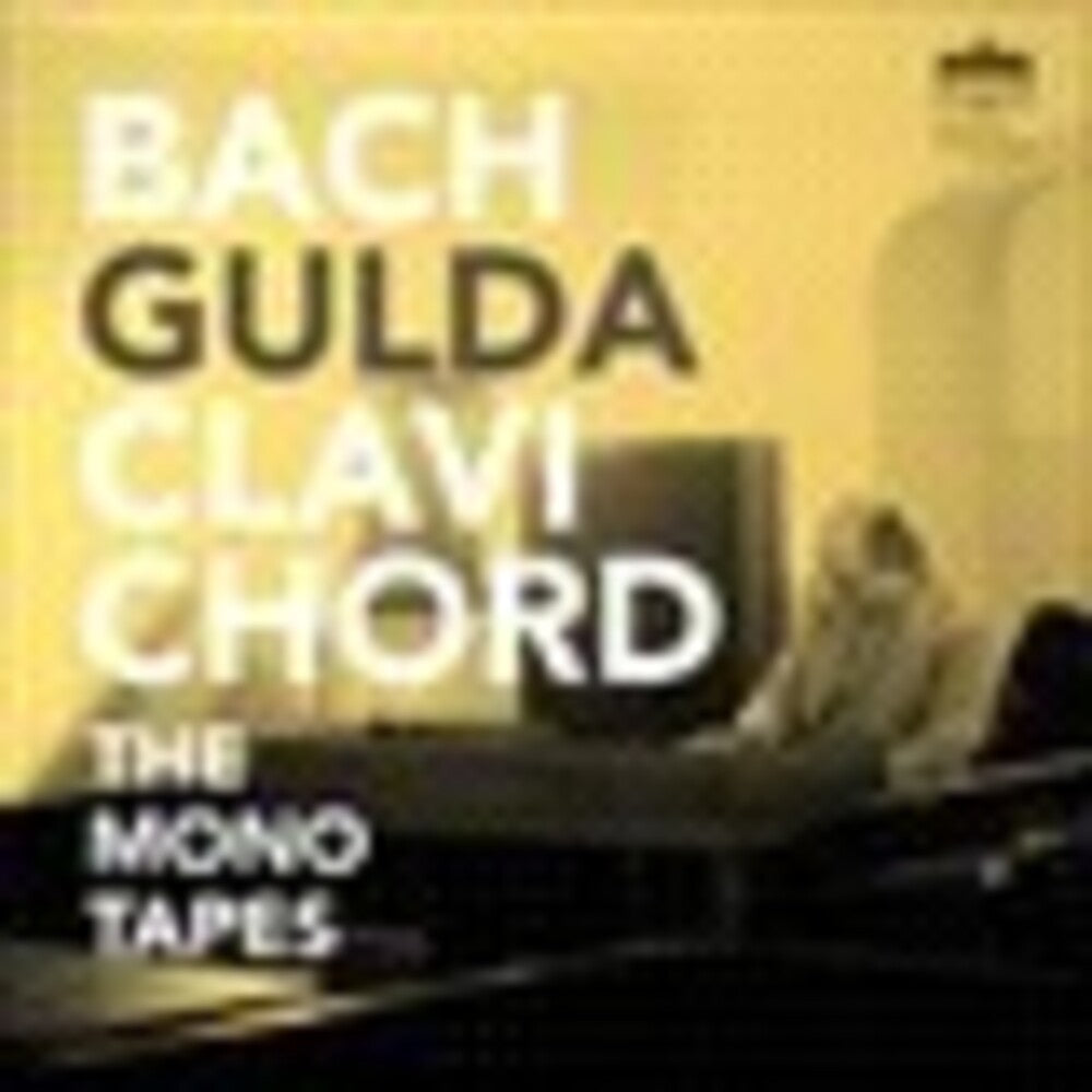 the album cover for J Bach S / Gulda - Mono Tapes