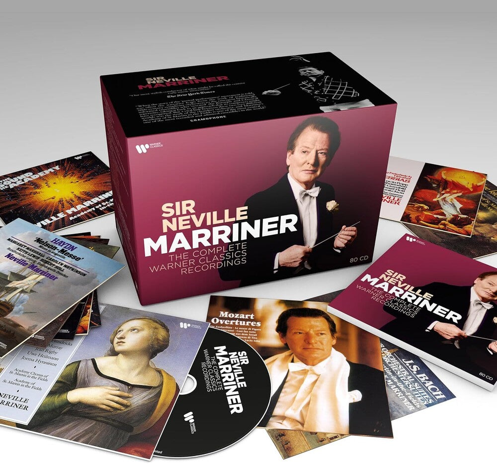 the album cover for Marriner, Neville - Marriner: Complete Warner Classics Recordings