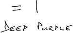 ディープ・パープル - =1 (ビニール盤)