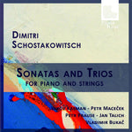 the album cover for D Schostakowitsch Vitch,Dimitri - Sonates Et Trios