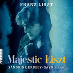 the album cover for Liszt / Erdely-Sayo - Majestic Liszt
