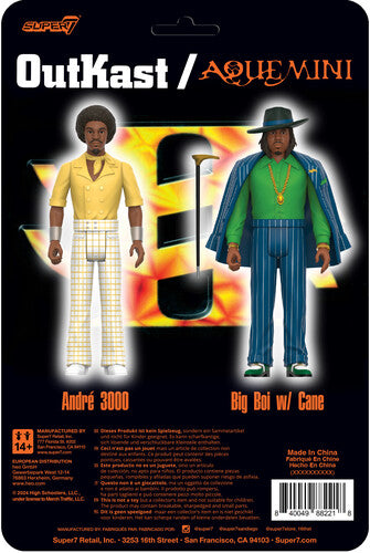 Super7 - OutKast - ReAction Figures Wv2 - Aquemini