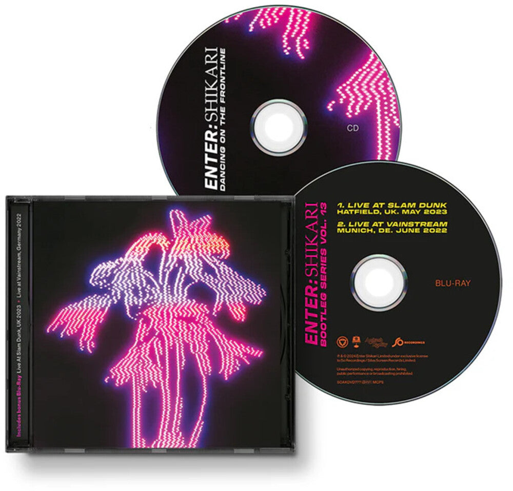 the album cover for Enter Shikari - Dancing On The Frontline (Wbr) (Uk)