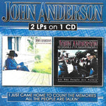 the album cover for John Anderson - 2 Lps On 1 Cd