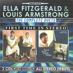 the album cover for Fitzgerald, Ella / Armstrong, Louis - Complete Duets