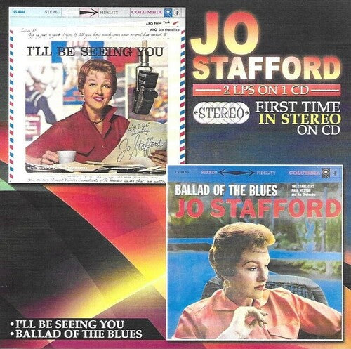 Jo Stafford - 2 LP en 1 CD - Primera grabación en estéreo en CD (CD)