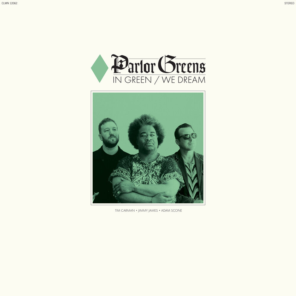 the album cover for Parlor Greens - In Green We Dream