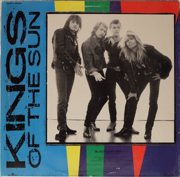 Kings Of The Sun : Black Leather (12", Maxi, Promo)