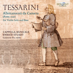 Cappella Musicale Enrico Stuart - Tessarini: Allettamenti da Camera para violín solo y bajo (CD)