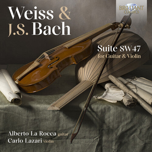 Alberto La Rocca - Weiss & JS Bach: Suite SW47 para guitarra y violín (CD)