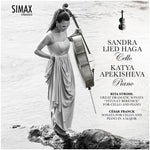 Sandra Lied Haga - Franck: Sonata for Cello & Piano in A Major; Strohl: Great Dramatic Sonata "Titus et Berenice" for Cello & Piano (CD)