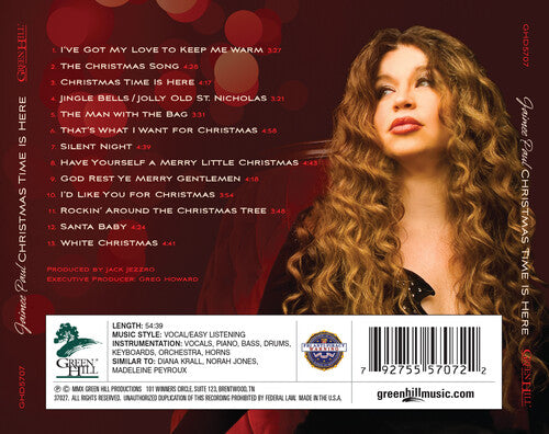 ジェイミー・ポール - クリスマス・タイム・イズ・ヒア (CD)