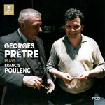 the album cover for Georges Pretre - Plays Francis Poulenc
