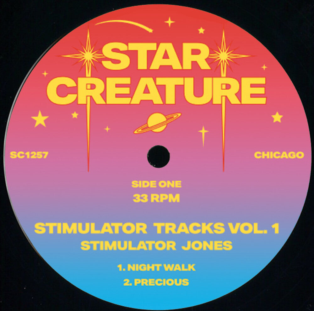 the album cover for Stimulator Jones - Stimulator Tracks Vol. 1