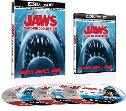 Jaws: 3-Movie Collection (4K Ultra HD)
