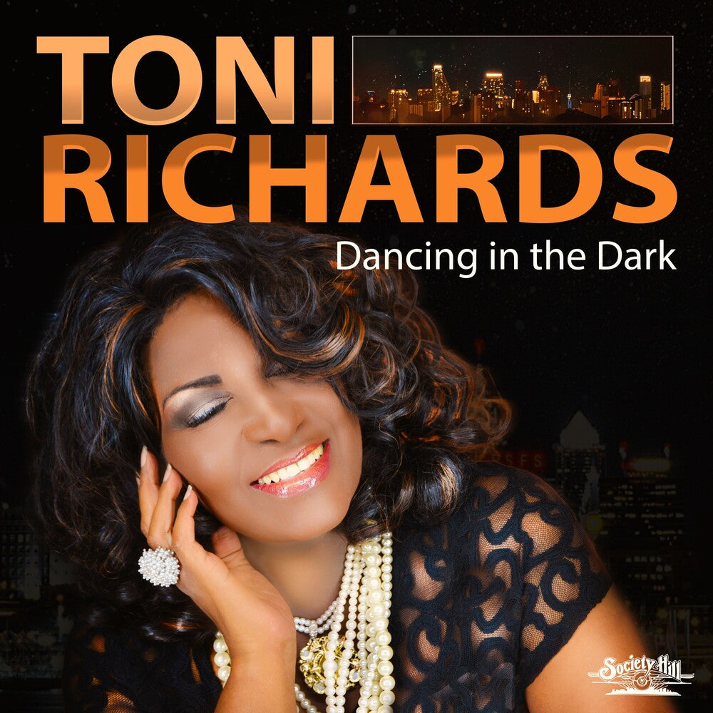 the album cover for Richards, Toni - Dancing In The Dark (Mod)