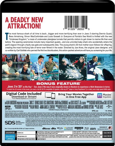 Jaws 3 (4K Ultra HD)