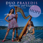 the album cover for Traditional Gospels & Spirituals / Duo Praxedis - Duo Praxedis - Hope