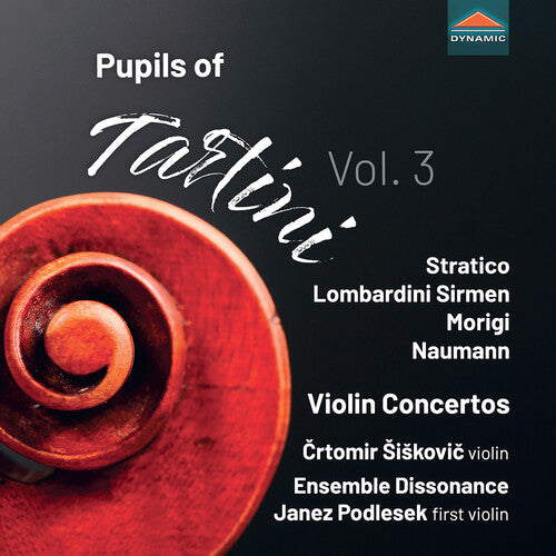 Crtomir Siskovic - Alumnos de Tartini, Vol. 3 - Conciertos para violín (CD)