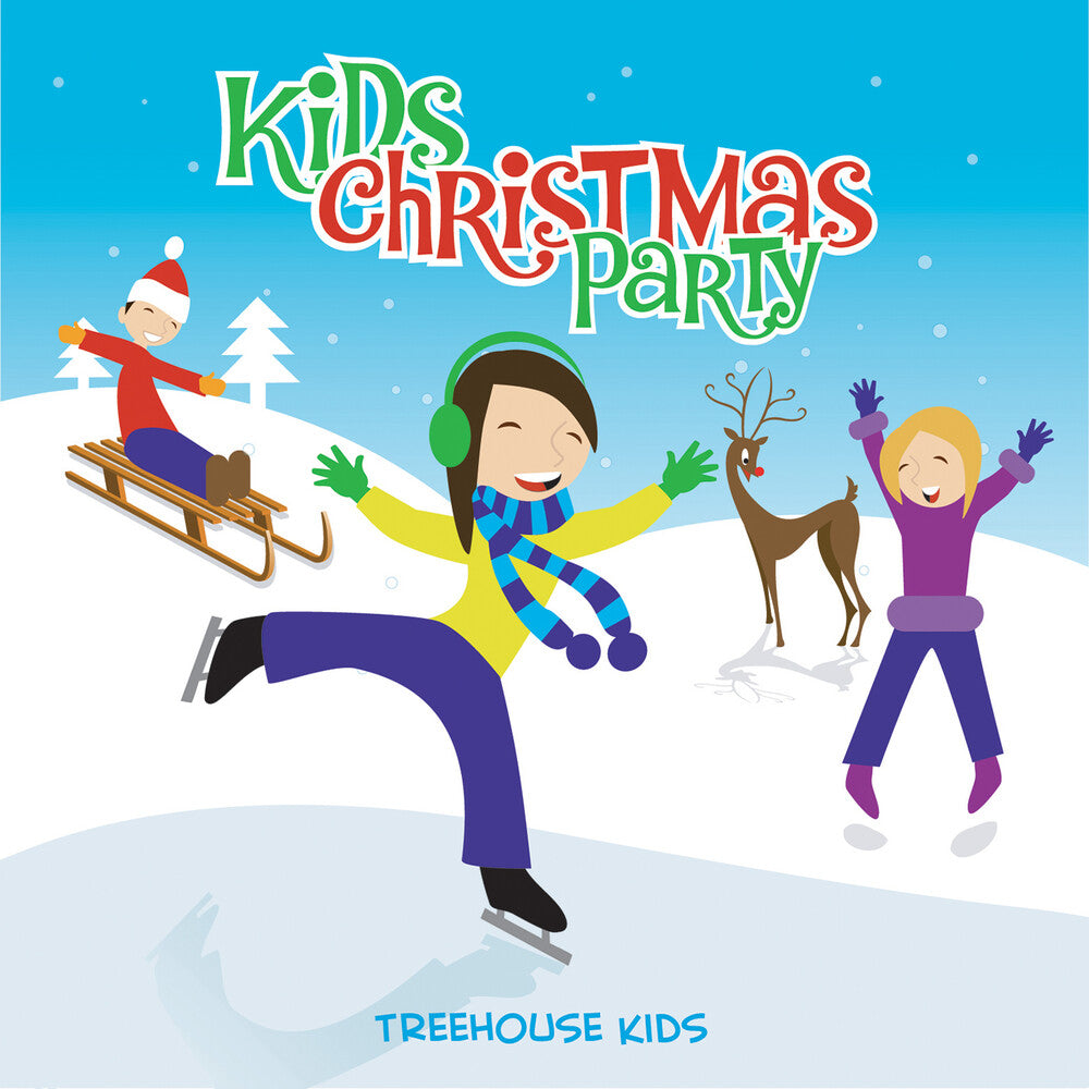 the album cover for Treehouse Kids - Kids Christmas Party