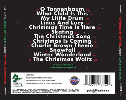 Lori Mechem Quartet - Christmas Is Coming: A Tribute To A Charlie Brown Christmas (CD)
