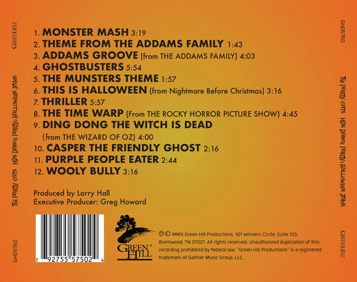 The Party Cats - Kids Dance Party: Halloween Jams (CD)