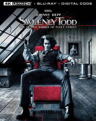 Sweeney Todd: El barbero diabólico de la calle Fleet (4K Ultra HD)