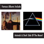 Pink Floyd Album Covers Drinking Glass Set (4-Pack / 16oz)