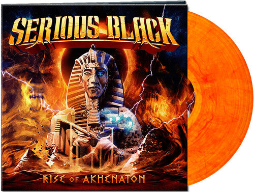 Serious Black - Rise of Akhenaton - Rojo/Naranja Jaspeado (Vinilo)