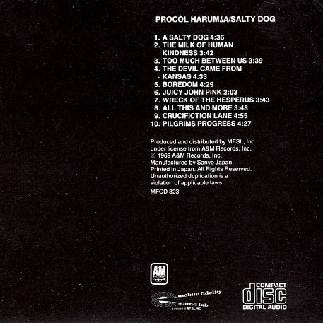 Procol Harum : A Salty Dog (CD, Album, RE, RM)