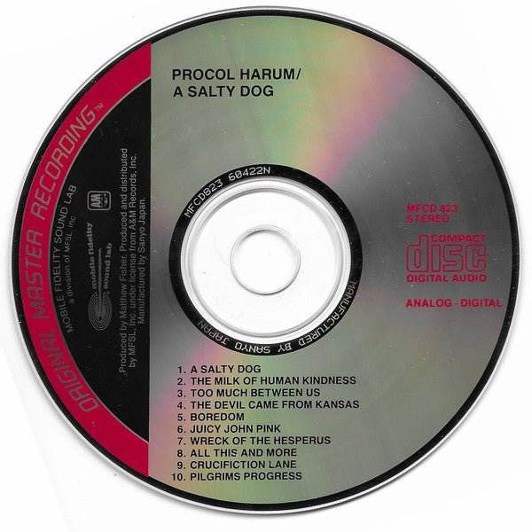Procol Harum : A Salty Dog (CD, Album, RE, RM)