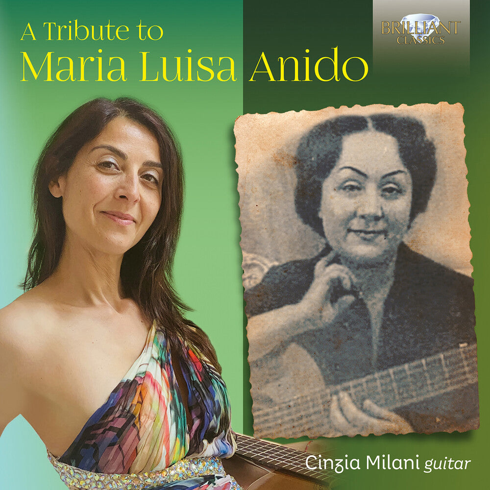 the album cover for Anido / Milani - Tribute To Maria Luisa Anido