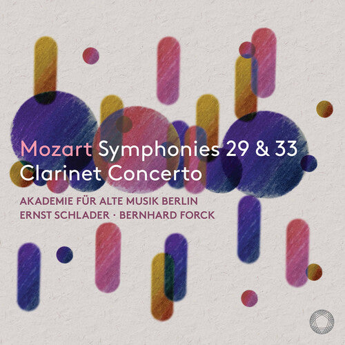 Akademie Fur Alte Musik Berlin - Mozart: Sinfonías núms. 29 y 33; Concierto para clarinete (CD)