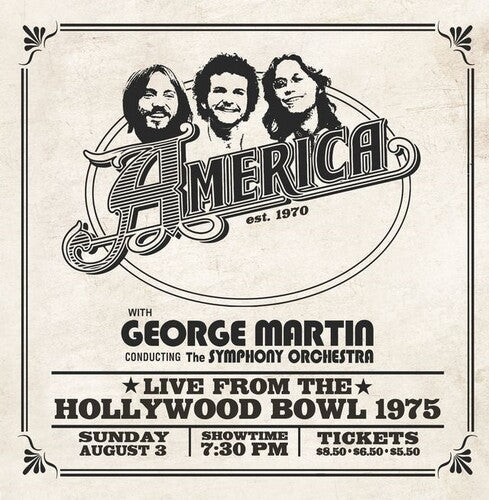 America - America: Live At The Hollywood Bowl 1975 (CD)
