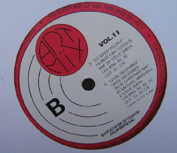 Various : Art Of Mix - Vol. 11 (12", Promo)