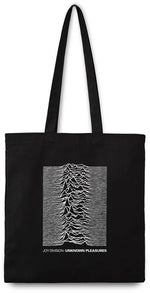 Joy Division - Unknown Pleasures - Eco-Friendly Tote Bag (Black)