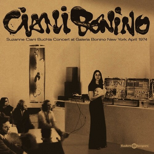 Suzanne Ciani - Concierto de Buchla en la Galería Bonino de Nueva York, abril de 1974 (vinilo)