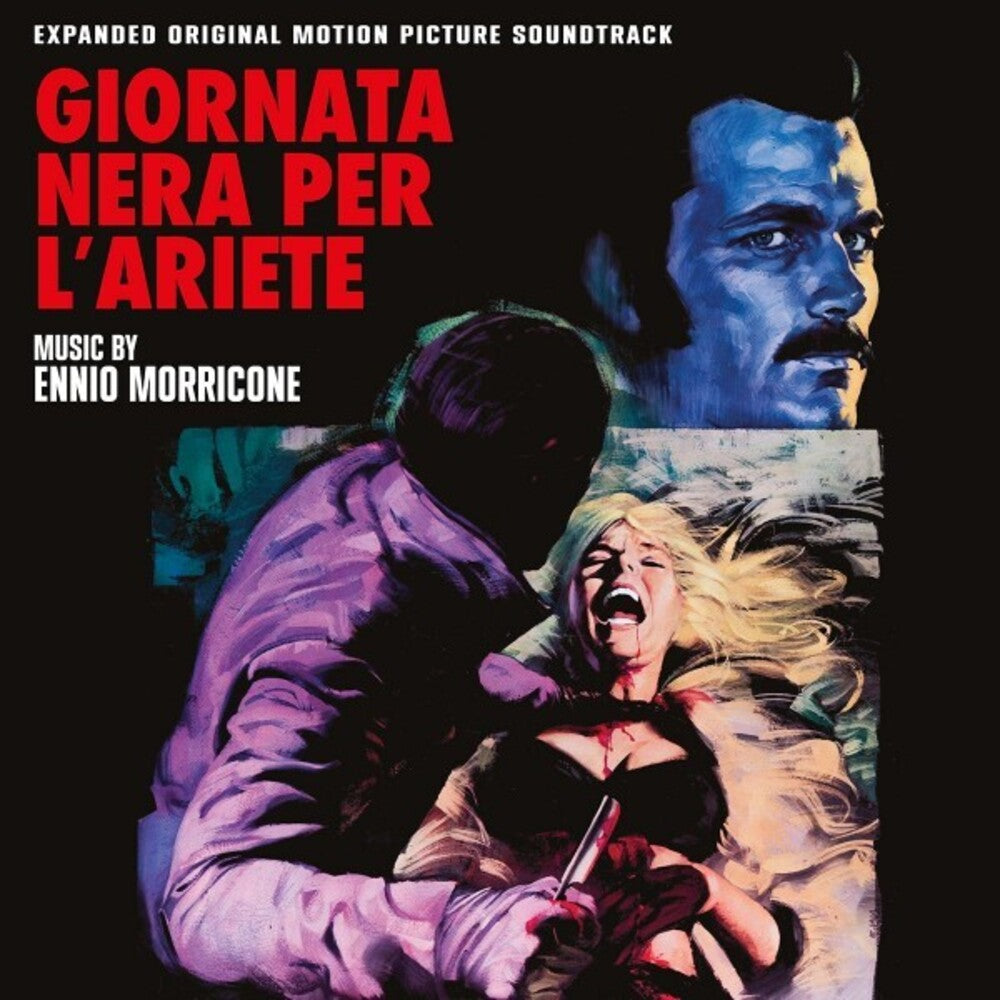 the album cover for Ennio Morricone(Exp) (Ita) - Giornata Nera Per L'ariete - O.S.T. (Exp) (Ita)