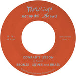 Bronze Silver & Brass - Conrad's Lesson - Transparent Red (Vinyl)