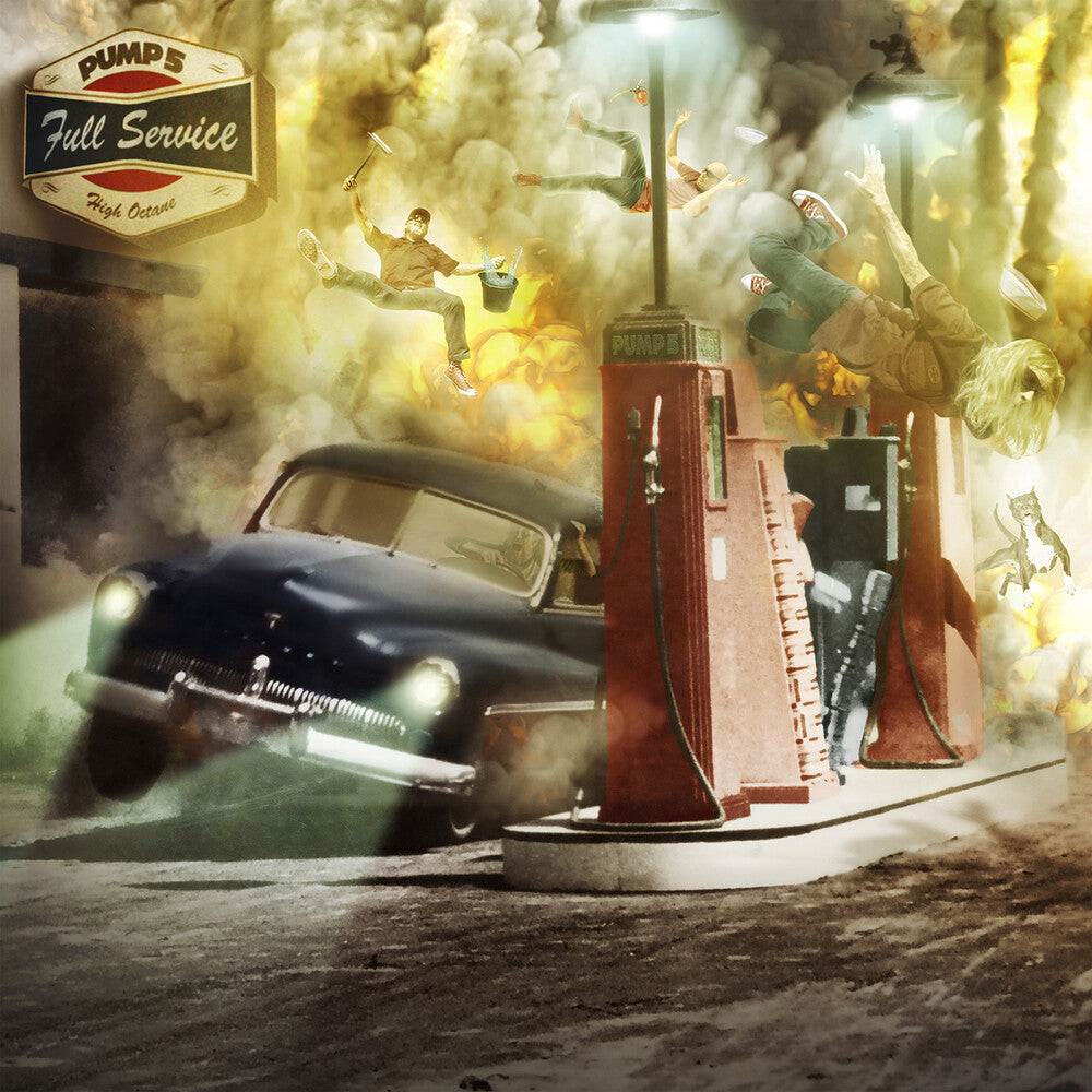 the album cover for Pump5 - Full Service
