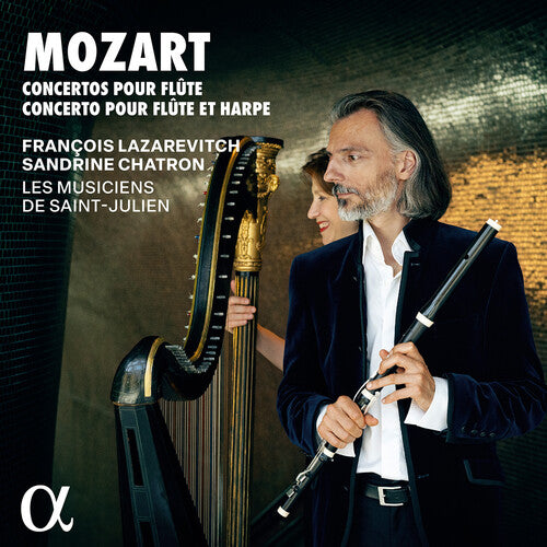 Francois Lazarevitch - Mozart: Concertos pour flute & Concerto pour flute et harpe (CD)