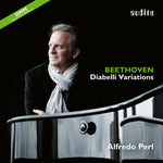 the album cover for L Beethoven .V. / Perl - Diabelli Variations