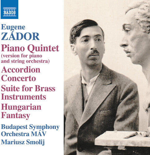 Richard Rosza - Zador: Quinteto para piano (arr. M. Smolij para piano y cuerdas); Concierto para acordeón; Suite para instrumentos de metal; Fantasía húngara (arr. M. Smolij para violín y cuerdas) (CD)