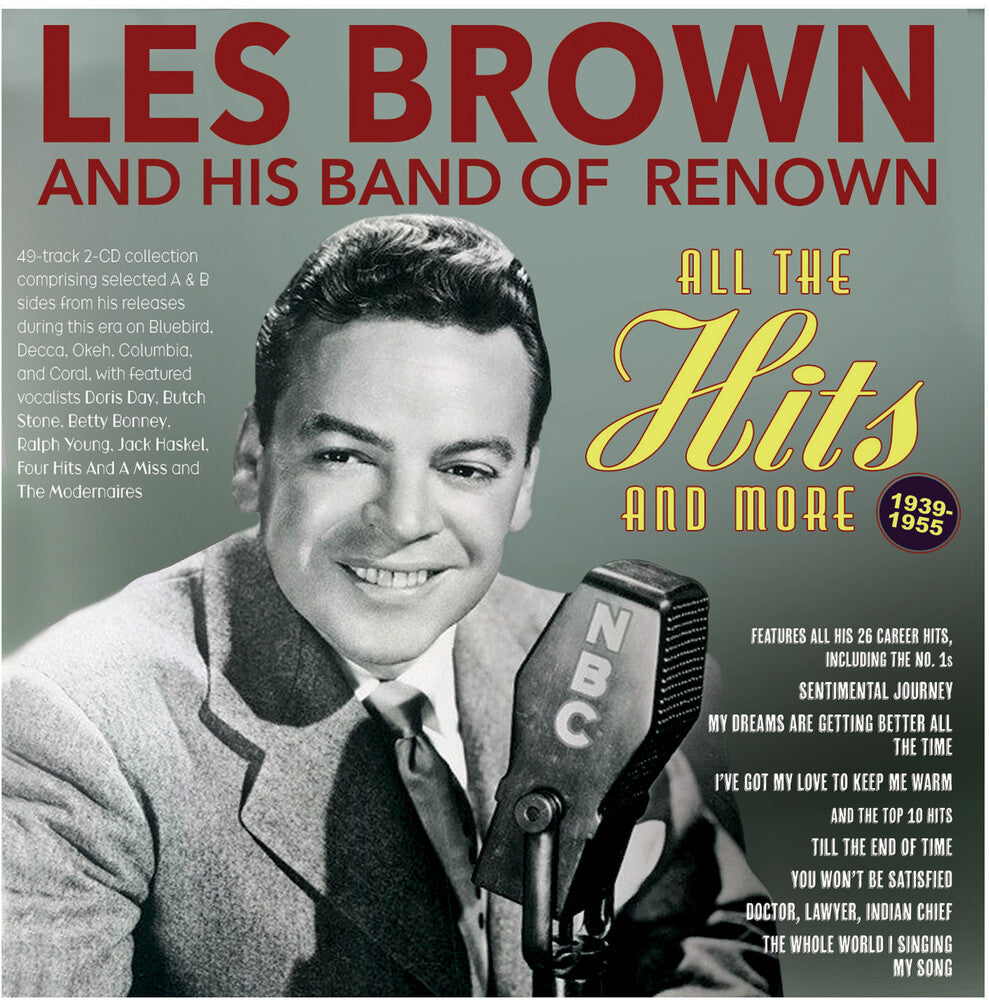 the album cover for Lee Brown& His Band Of Renown - All The Hits And More 1939-55