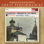 the album cover for George Szell - Symphony 5 / Capriccio Italien: Great Performances