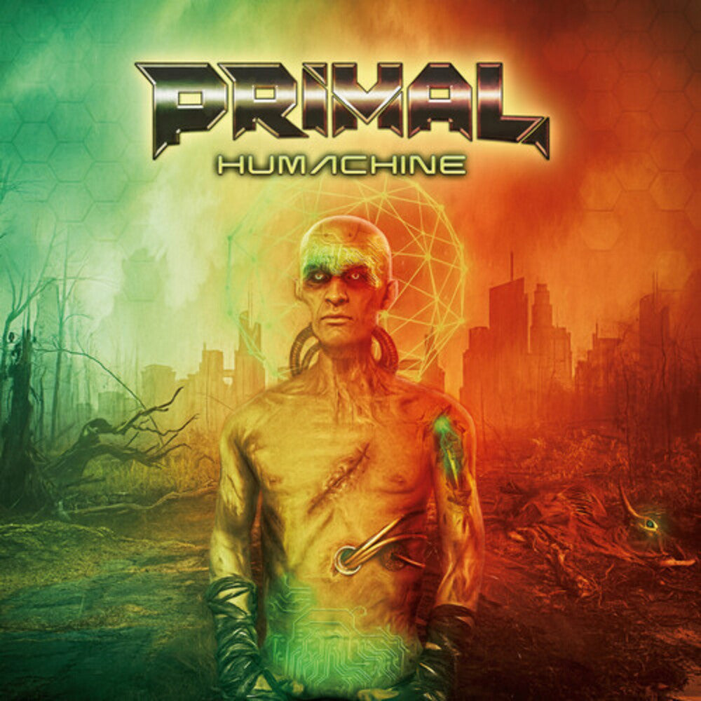 the album cover for Primal - Humachine
