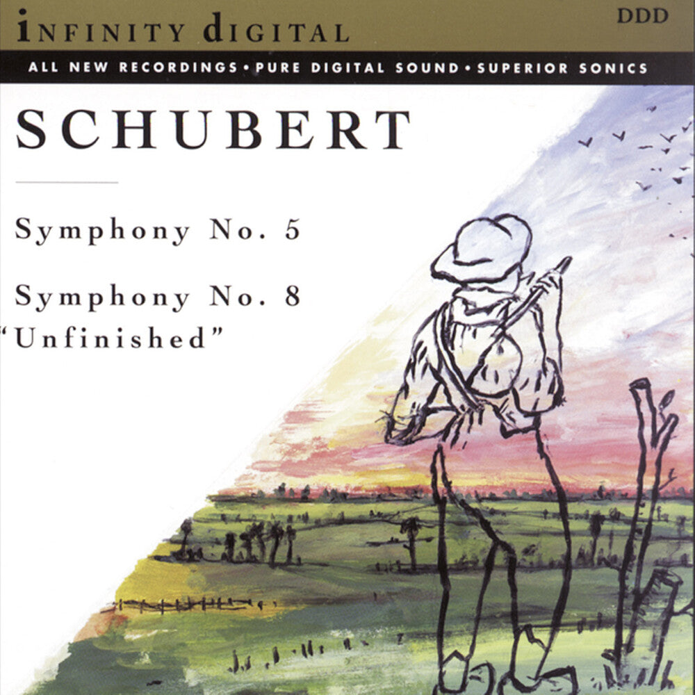 the album cover for F. SCHUBERT - Symphonies 5 & 8