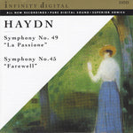 the album cover for Baltic Chamber Orchestra - Symphonies 45 & 49