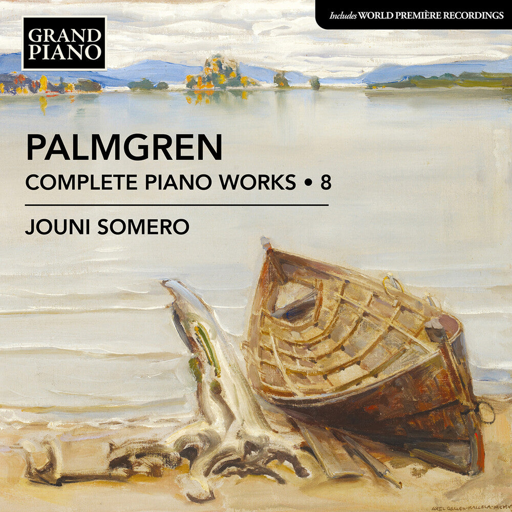 the album cover for Palmgren / Somero - Complete Piano Works Vol. 8